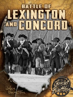 cover image of Battles of Lexington and Concord